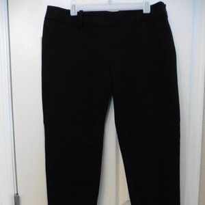 NWT Cynthia Rowley Ankle Pia Pants Black Size 2